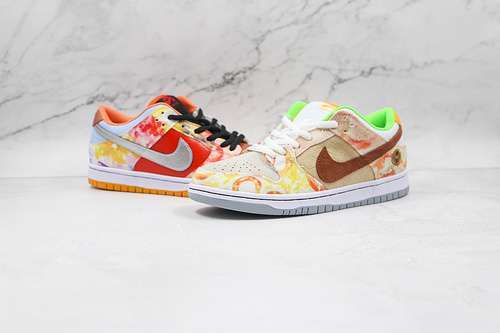 【280】[CV1628-800]-[JASON DENG X DUNK LOW PRO SB STREET HAWKER COPPER/LIGHT SILVER/PUEBLO BROWN]