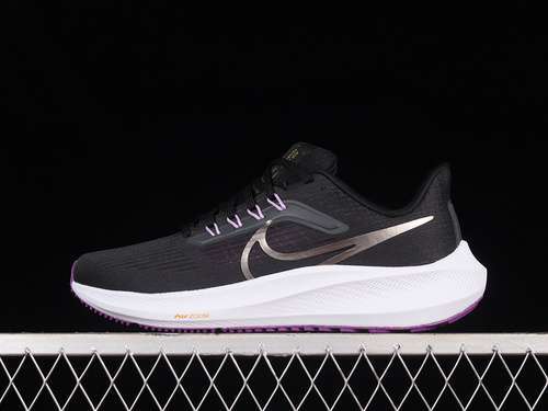 【250】[DH4071-008]-[AIR ZOOM PEGASUS 39 BLACK/SILVER/WHITE-PURPLE]-[MAN:39-45]