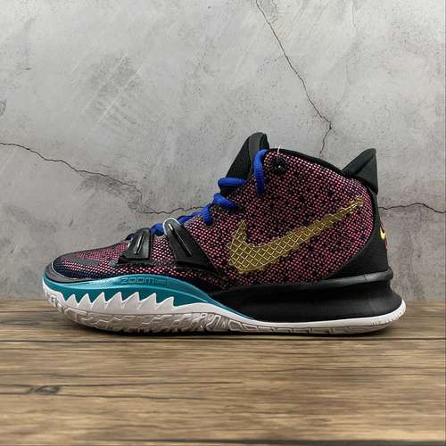 【360】[CQ9327-006]-[KYRIE 7 EP CHINESE NEW YEAR BLACK/SPIRIT TEAL/HYPER PINK/METALLIC GOLD]