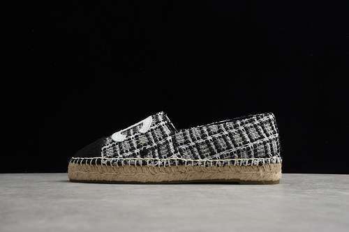【420】[CHA*NEL FISHERMAN SHOES BLACK/BLACK/WHITE]-[WOMAN:35-40]