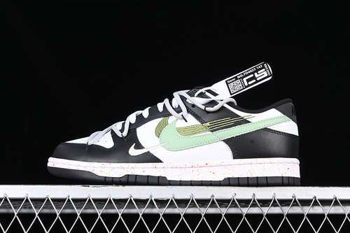 【290】[FD4623-143]-[DUNK LOW MULTI COLOR WHITE/BLACK/GREEN]-[WOMAN:36-39]-[MAN:40-46]