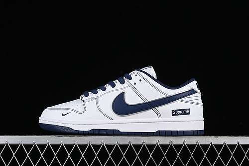 【280】[DY1503-005]-[SUPREME SB DUNK LOW WHITE/BLUE]-[WOMAN:35.5-39]-[MAN:40-47.5]