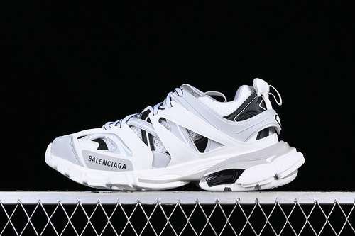 【500】[W3AD39812]-[BA*LEN*CIAGA TRACK 4 0 3M WHITE/GREY]-[WOMAN:35-39]-[MAN:40-46]