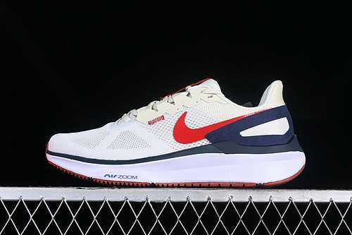 【250】[DJ7883-001]-[AIR ZOOM STRUCTURE 25 SEA GLASS/MIDNIGHT NAVY/RUGGED ORANGE/UNIVERSITY RED]