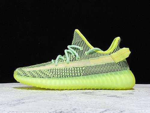 【580】[FW5191]-[OG YEEZY BOOST 350 V2 FLUORESCENT GREEN YEEZREEL REFLECT]-[UNISEX:36-48]