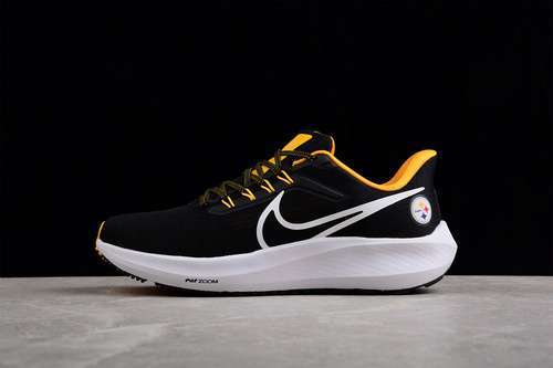 【280】[DR2059-001]-[AIR ZOOM PEGASUS 39 BLACK/WHITE/ORANGE]-[MAN:39-45]