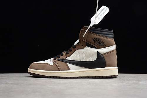 [CD4487-100]-[CJ AIR JORDAN 1 HIGH OG TRAVIS SCOTT SP DARK MOCHA/BLACK/WHITE]