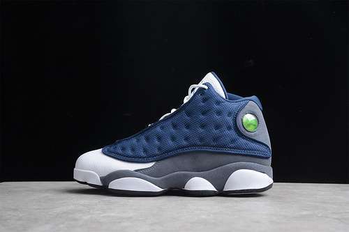 【600】[414571-404]-[GZ AIR JORDAN 13 RETRO FLINT 2020 NAVY/CAROLINA BLUE/FLINT GREY/WHITE]