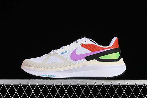 【280】[FV4867-100]-[AIR ZOOM STRUCTURE 25 2024 WHITE/PICANTE RED/GREEN STRIKE/RUSH FUCHSIA]-[39-46]