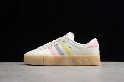 【300】[EG1817]-[SAMBAROSE SHOES CLOUD WHITE/PINK/YELLOW]-[WOMAN:36-39]