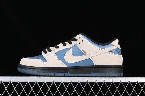 【270】[BQ6817-200]-[SB DUNK LOW LIGHT CREAM/BLACK/BLUE]-[WOMAN:36-39]-[MAN:40-46]