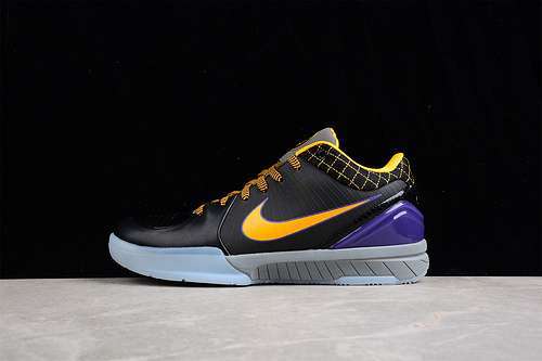 【400】[AV6339-001]-[ZOOM KOBE 4 PROTRO CARPE DIEM BLACK/DEL SOL-VARSITY PURPLE-COOL GREY]-[MAN:39-46]