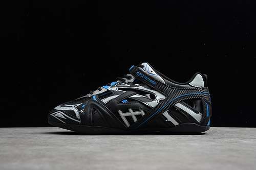 【580】[624344-W2FD1-1041]-[BA*LEN*CIAGA DRIVE SNEAKER BLACK/BLUE/WHITE]-[UNISEX:35-46]