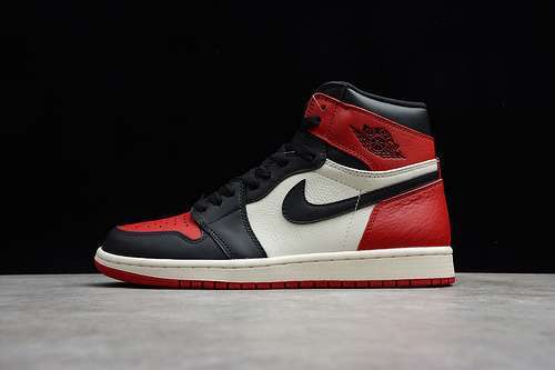 【500】[555088-610]-[AIR JORDAN 1 RETRO HIGH OG BRED TOE GYM RED/SUMMIT WHITE-BLACK]-[MAN:40-48]