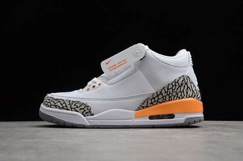 【360】[CK9246-108]-[AIR JORDAN 3 WHITE/LASER ORANGE-CEMENT GREY-BLACK]-[UNISEX:36-46]