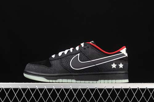 【470】[DO2327-011]-[LPL X SB DUNK LOW LEAGUE OF LEGENDS BLACK/WHITE-BRIGHT CRIMSON]-[UNISEX:36-46]