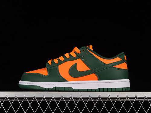 【270】[DD1391-300]-[SB DUNK LOW MIAMI HURRICANES GORGE GREEN/WHITE/TOTAL ORANGE]-[UNISEX:36-45]