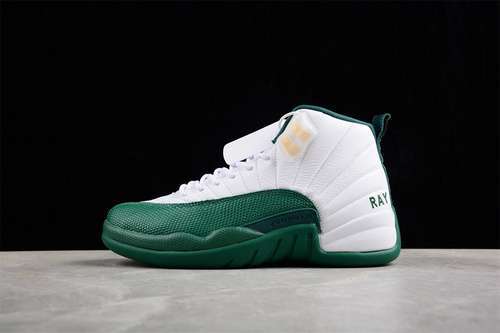 【560】[136001-063]-[NIKR AIR JORDAN 12 RETRO SP AJ12 WHITE/GREEN]-[MAN:40-47.5]
