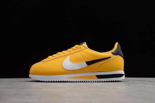 【240】[CI1047-700]-[2020 NBA X CORTEZ BASIC LEATHER SE AMARILLO YELLOW/BLACK/WHITE]