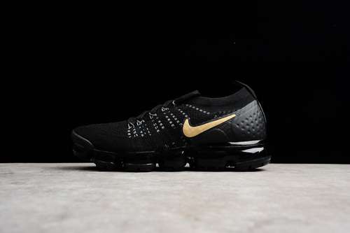 [942842-009]-[AIR VAPORMAX FLYKNIT 2.0 BLACK/GOLD]-[MAN:39-45]-[OG00136]