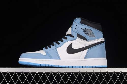 【400】[555088-134]-[AIR JORDAN 1 RETRO HIGH OG WHITE/UNIVERSITY BLUE/BLACK]-[WOMAN:36-39]-[40-47.5]