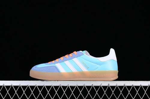 【230】[HQ9017]-[ADIDAS ORIGINALS GAZELLE INDOOR BLUE/WHITE]-[WOMAN:36-39]-[MAN:40-45]
