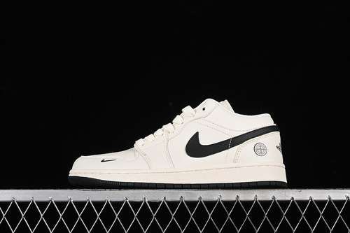 【360】[LJ6688-003]-[AIR JORDAN 1 LOW OFF WHITE/BLACK]-[WOMAN:36-39]-[MAN:40-45]