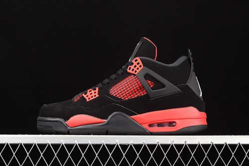 【300】[CT8527-016]-[AIR JORDAN 4 RETRO RED THUNDER BLACK/WHITE-RED]-[WOMAN:36-39]-[MAN:40-46]