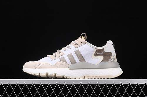 【280】[FV3881]-[NITE JOGGER BOOST LIGHT GREY/CLOUD WHITE/BLACK]-[WOMAN:36-39]-[MAN:40-45]