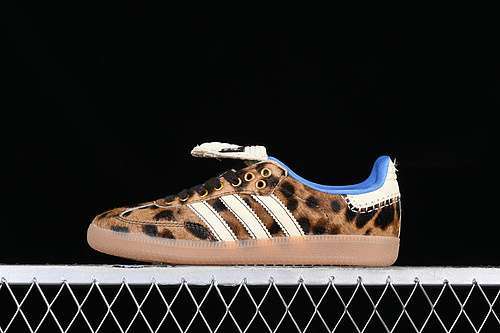 【280】[IE0578]-[WALES BONNER SAMBA WHITE/BLUE/GREY/BROWN]-[WOMAN:35-39]-[MAN:40-45]