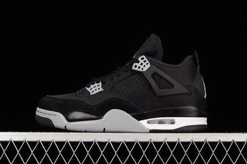 【440】[DH7138-006]-[AIR JORDAN 4 RETRO BLACK CANVAS WHITE/RED]-[MAN:40-47.5]