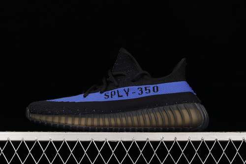 【500】[GY7164]-[YEEZY BOOST 350 V2 CORE BLACK/DAZZLING BLUE/CORE BLACK]-[WOMAN:36-39]-[MAN:40-49]
