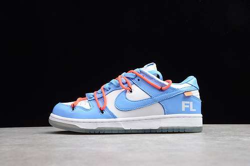 [CT0865-700]-[OW X DUNK LOW X FUTURA BLUE/WHITE/ORANGE]-[UNISEX:36-45]