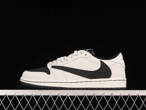 【400】[DM7866-866]-[TRAVIS SCOTT X AIR JORDAN 1 LOW OG WHITE/LIGHT GREY/BLACK]-[UNISEX:36-47.5]