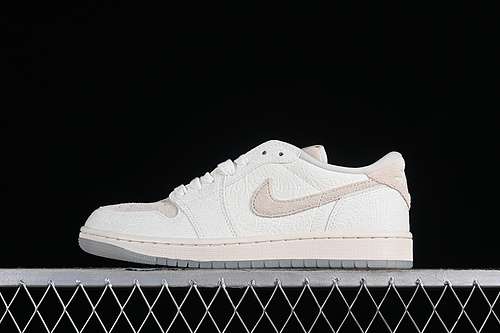 【430】[FZ0455-200]-[CHRIS PAUL X AIR JORDAN 1 RETRO LOW OG LIGHT CREAM/LIGHT CREAM/SAIL]-[40-47.5]