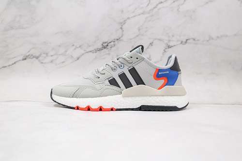 【300】[FX6835]-[NITE JOGGER SHOES DASH GREY/CORE BLACK/HALO SILVER]-[WOMAN:36-39]-[MAN:40-45]