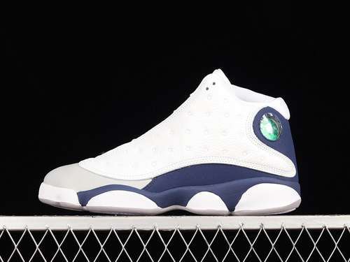 【300】[414571-164]-[AIR JORDAN 13 RETRO WHITE/FIRE RED/FRENCH BLUE/LIGHT STEEL GREY]-[UNISEX:36-46]