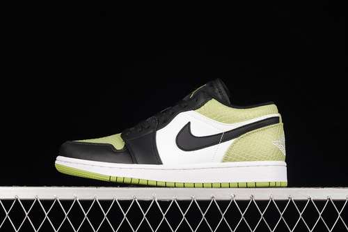 【300】[DX4446-301]-[AIR JORDAN 1 LOW VIVID GREEN/VIVID GREEN/BLACK/WHITE]-[WOMAN:36-39]-[MAN:40-46]