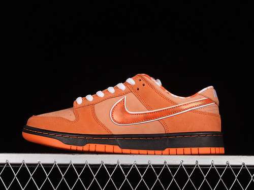 【450】[FD8776-800]-[CONCEPTS X SB DUNK LOW ORANGE LOBSTER ORANGE/WHITE/BLACK]-[UNSIEX:36-47.5]