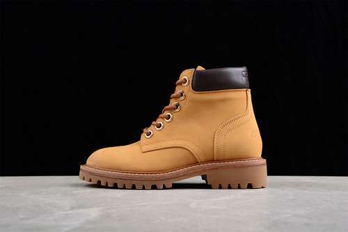 【480】[CHA*NEL LACE UP BOOTS WHEAT/WHEAT/BLACK]-[WOMAN:35-40]