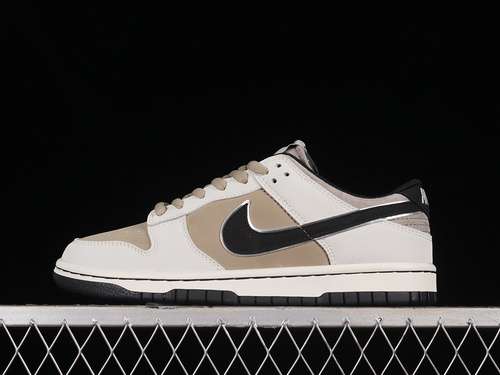 【370】[LF0039-037]-[OTOMO KATSUHIRO X SB DUNK LOW STEAMBOY OST WHITE/BLACK/KHAKI]-[UNSIZE:36-47.5]