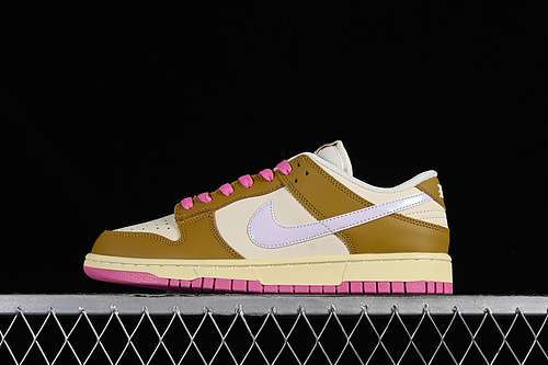 【300】[FD8683-700]-[DUNK LOW SB JUST DO IT BRONZINE/PLAYFUL PINK/ALABASTER/COCONUT MILK]-[36-46]