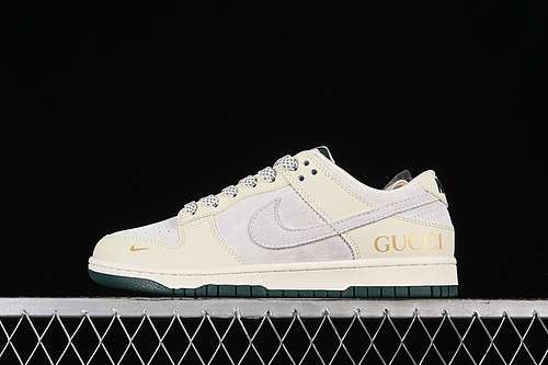【360】[DQ1098-390]-[SB DUNK LOW GU*CCI BEIGE YELLOW/GREY]-[WOMAN:36-39]-[MAN:40-45]