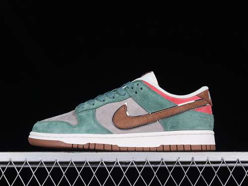【350】[ST1391-203]-[OTOMO KATSUHIRO SB DUNK LOW STEAMBOY OST GREEN/GREY/RED/BROWN]-[UNISEX:36-45]