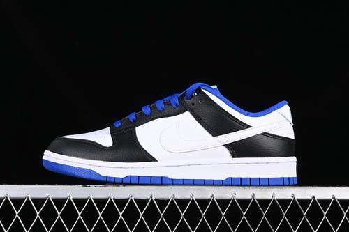 【270】[FD9064-110]-[DUNK LOW WHITE/WHITE/BLACK/GAME ROYAL]-[WOMAN:35.5-39]-[MAN:40-46]
