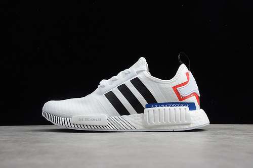 【260】[EF0753]-[NMD R1 JAPAN CLOUD WHITE/CORE BLACK/BLUE-RED]-[WOMAN:36-39]-[MAN:40-45]