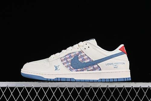 【360】[XX2025-323]-[SB DUNK LOW L*V OFF WHITE/BLUE]-[WOMAN:36-39]-[MAN:40-45]