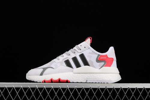 【280】[FV1310]-[NITE JOGGER 2019 BOOST SHOES CLOUD WHITE/CORE BLACK/PINK]-[WOMAN:36-39]-[MAN:40-45]