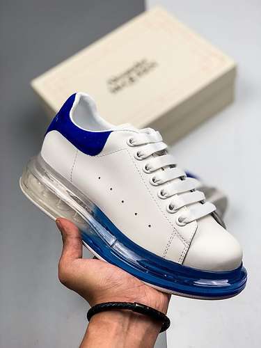 [ALE*XANDER MCQUEEN SOLE SNEAKERS WHITE/BLUE]-[WOMAN:35-39]-[MAN:40-44]