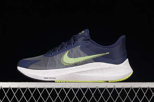 【280】[CW3419-401]-[ZOOM WINFLO 8 MIDNIGHT NAVY/WHITE/HYPER ROYAL/VOLT]-[MAN:39-45]